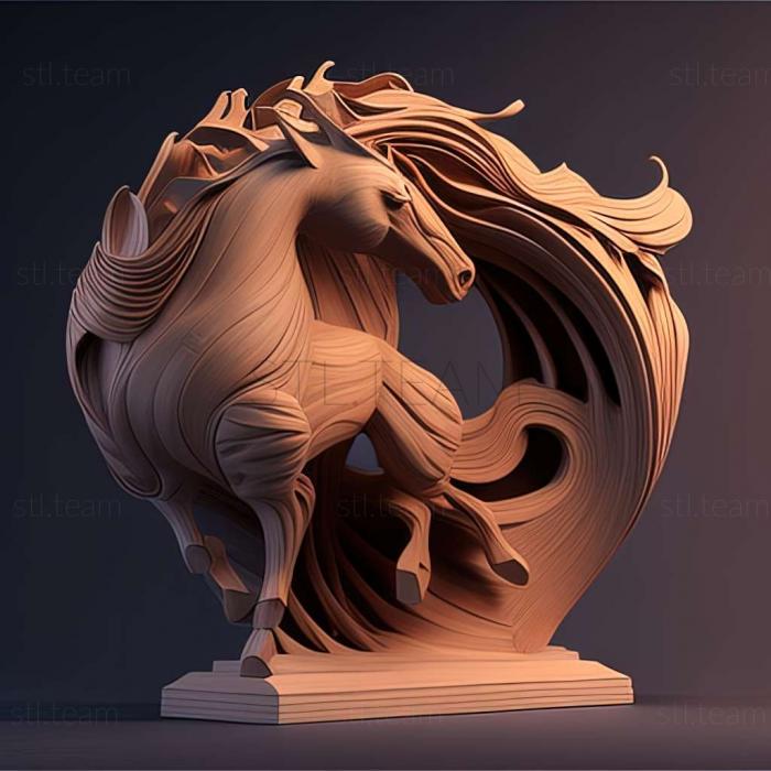 3D модель Криптоцефал эксигуус (STL)